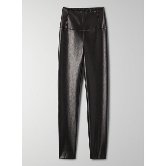 ARITZIA - WILFRED Daria Ankle Vegan Leather Pant - Picture 3 of 9